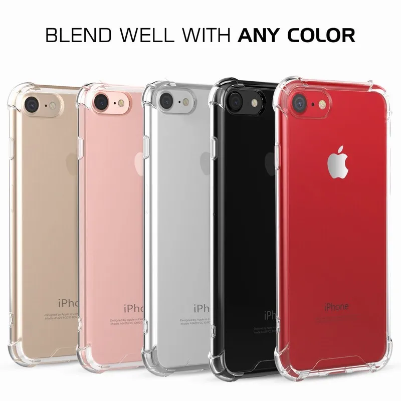 Чехол для iPhone7 Portefeuille ТПУ акриловые тонкий Защитный чехол задняя крышка Apple iPhone 7
