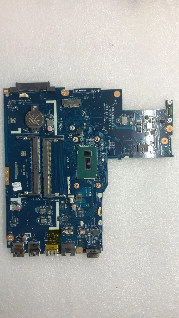 Abdo ZIWB2/ZIWB3/ZIWE1 LA-B092P материнская плата для Lenovo зеркальная ноутбука CPU 3215U DDR3 100% |