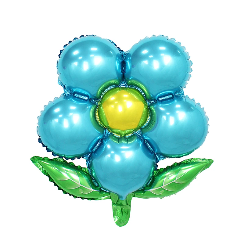 1 шт красочные цветы воздушный шарик из фольги в форме на свадьбу и день рождения