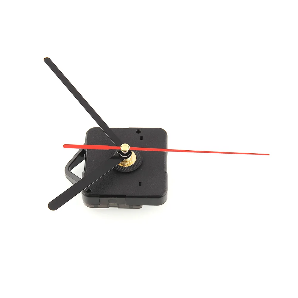 Настенные часы кварцевые с черными и красными ручками инструменты DIY для