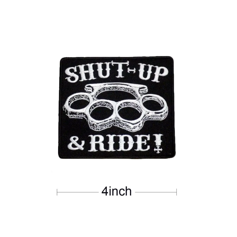 Патч для езды на мотоцикле с вышивкой наклейка утюгом куртки передней