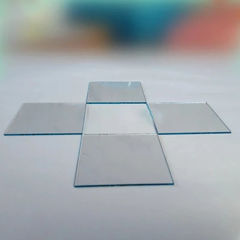 

50x50x1,1 мм 17 Ом/кв. 50 шт. (FTO) лабораторное прозрачное проводящее стекло фторированное Оловянное стекло с покрытием