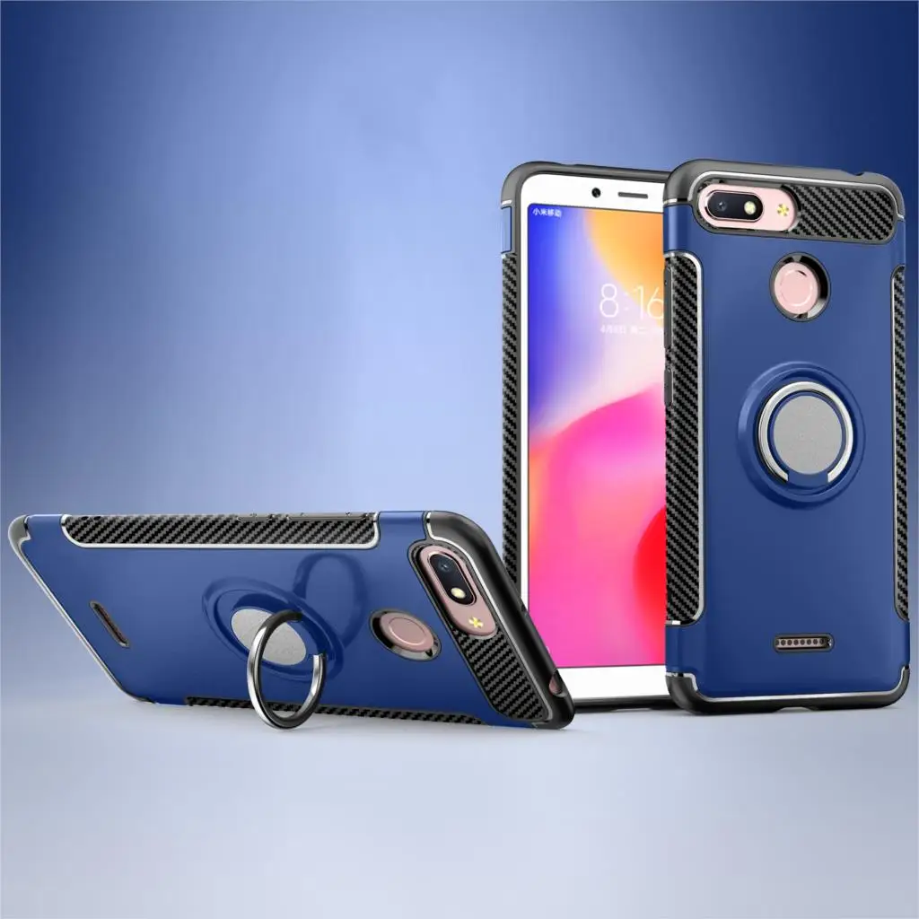 Чехол премиум класса для Xiaomi Redmi 6A противоударный гибридный защитный чехол с