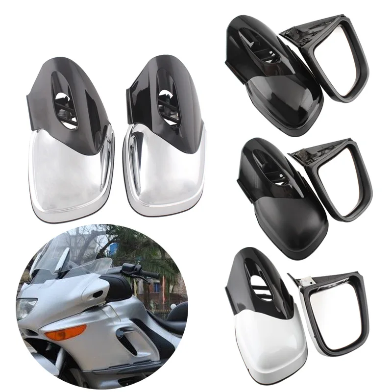 Motorcycle Rearview Mirror Front Fairing Mount Mirrors For BMW K1200 K1200LT K1200M 99-08