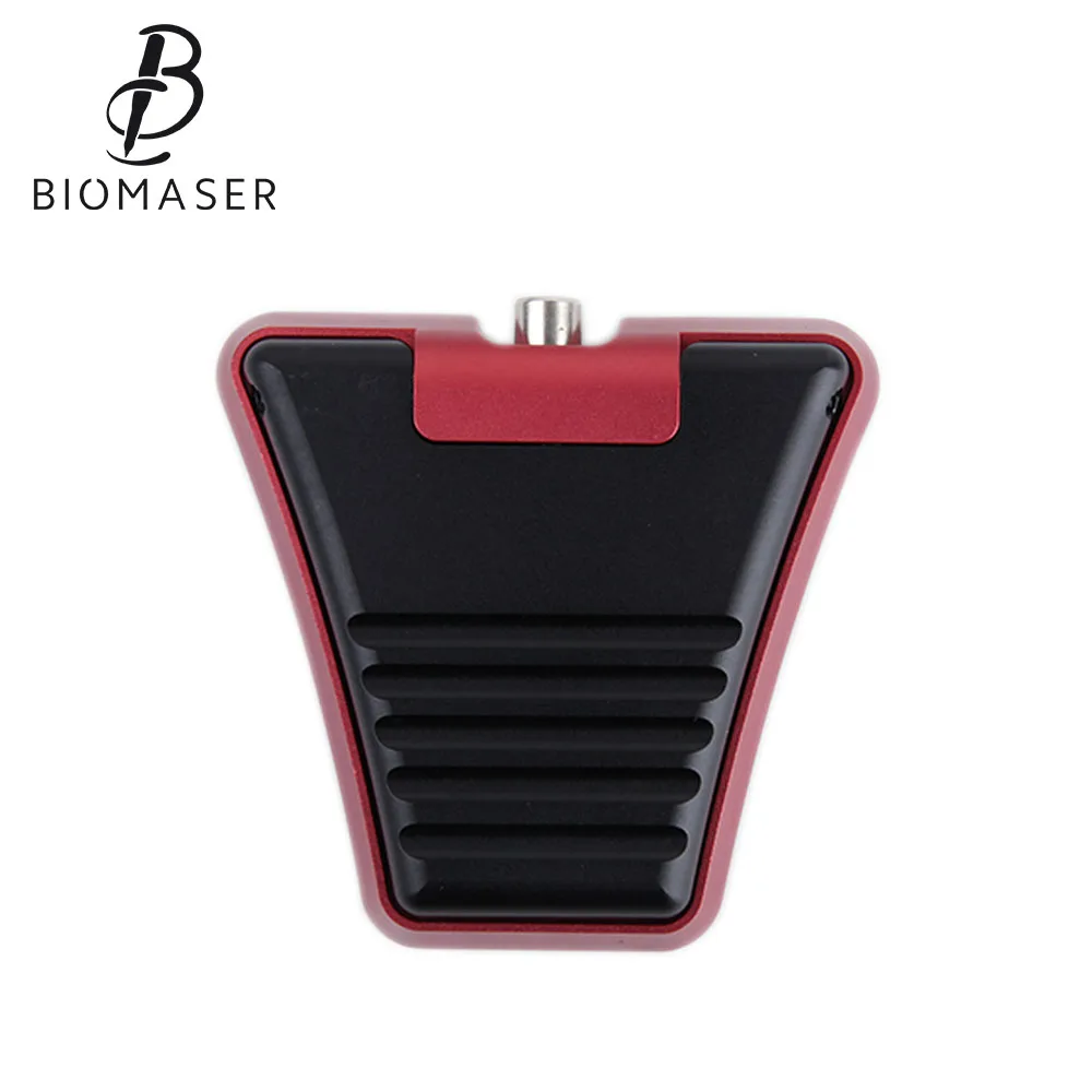 Цифровой аппарат для перманентного макияжа Biomaser MTS450, 7 дюймов, сенсорный экран с 2 перманентными ручками для макияжа, вращающиеся иглы 1R, педаль для ног