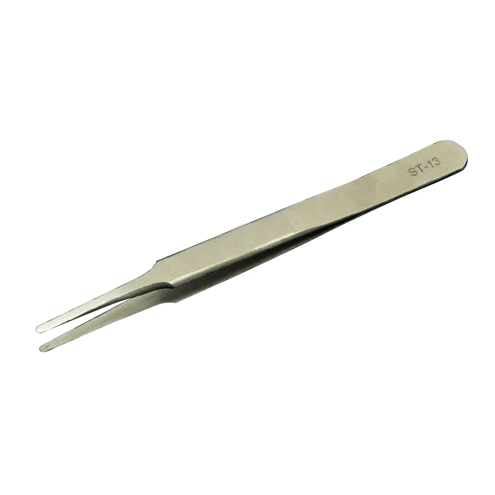 1 шт. мульти-тип анти-кислотная сталь изогнутый Прямой пинцет Макияж Накладные