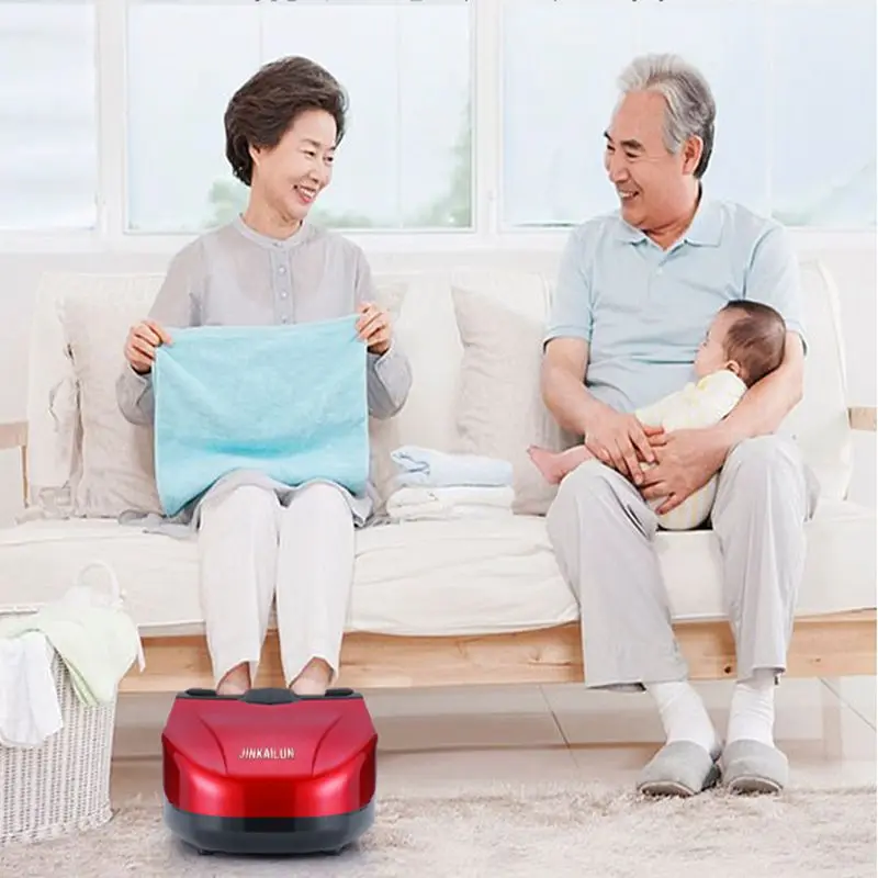 Личные Давление Воздуха Шиацу Инфракрасный Массажер Для ног С подогревом