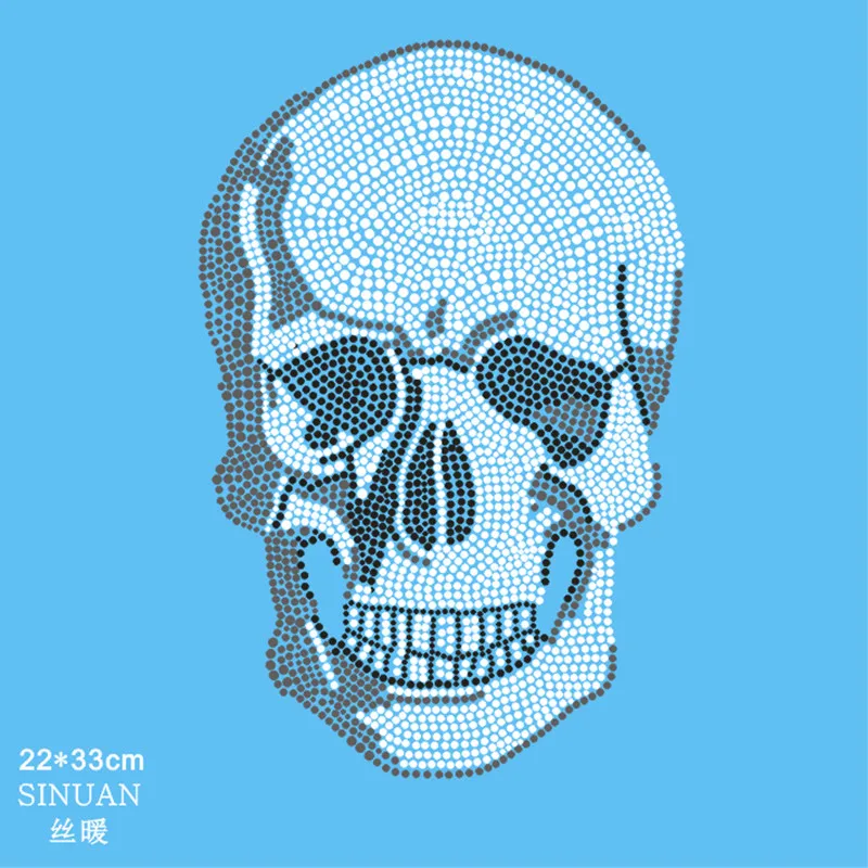 Для переноса утюгом мотив стразы с украшением в виде кристаллов алмаза не