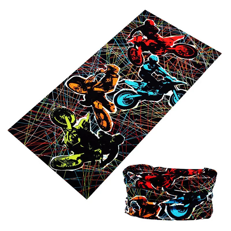 2018 Fashion Head Scarf Bandana Multifunctional Seamless Bandanas Women Men Ring Cycling Sports Mask Headband | Аксессуары для