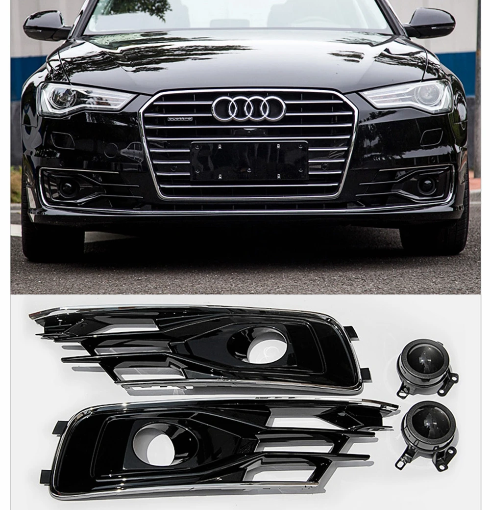 Противотуманный светильник для Audi A6 C7 2016 2018 из АБС пластика противотуманный