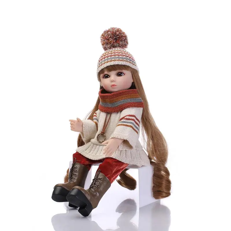 Кукла реборн 45 см детские игрушки BJD куклы для девочек фотореквизит раннее