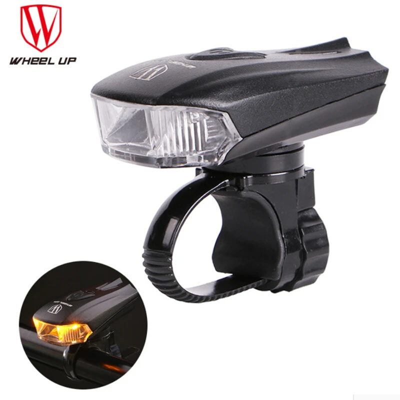 WHEEL UP NEW LED USB Rechargeable Bike Light Front Bicycle Head-lights Waterproof MTB Road Cycling Flash-light Touch Night Safe | Спорт и