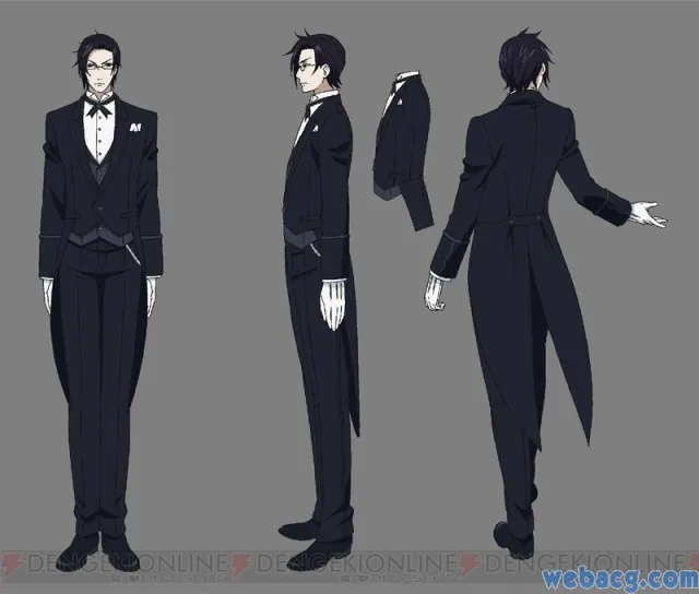 Black Butler Kuroshitsuji Костюм для косплея Клода Фауста полный Вечерние|cosplay costume|costume