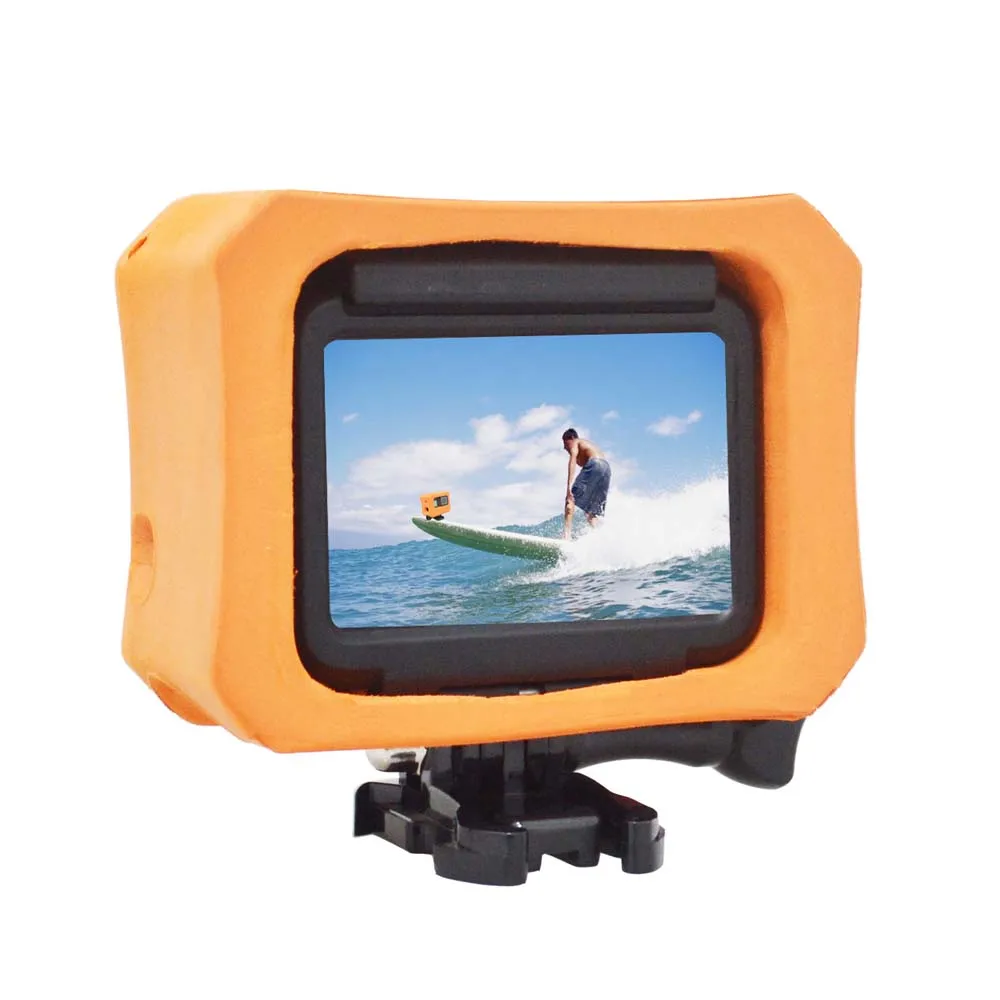 JINSERTA плавающий подводное плавание водонепроницаемый корпус для Gopro 7 поплавок защитная рамка чехол для Gopro Hero 5 6 Камера