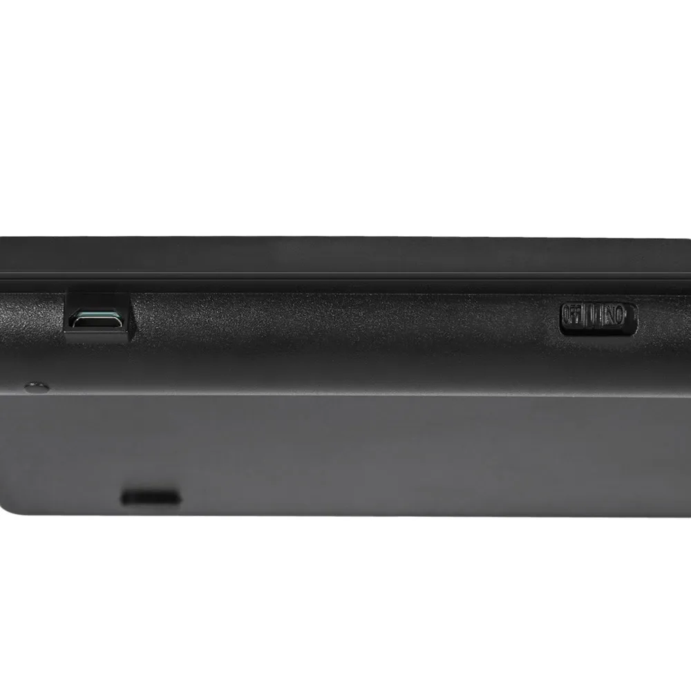 IPazzPort KP 810 35BTT Беспроводная Bluetooth подсветка клавиатура сенсорная панель с