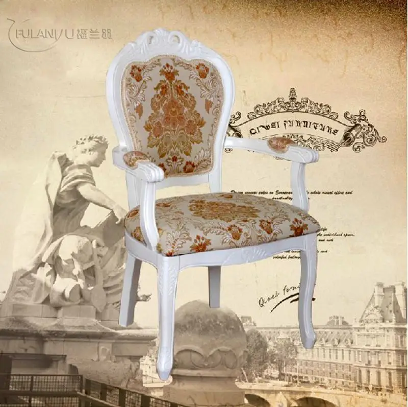 Семья стул Отель обеденный дерево Европейский стиль деревянные стулья