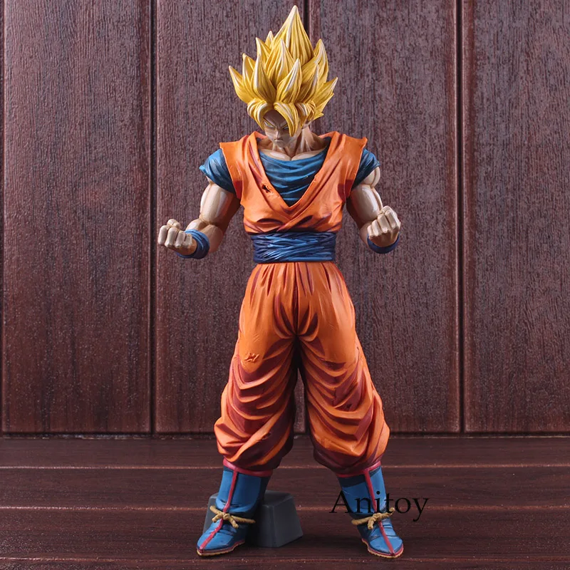 Dragon Ball Z Grandista Гоку Супер Saiyan сон Gokou манга размеры ПВХ фигурка "Dragon Ball" фигурку Коллекционная модель игрушки 31 см