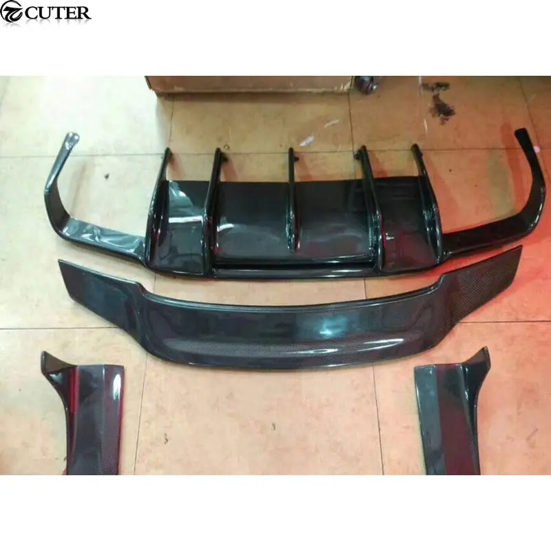 W218 CLS углеродное волокно передний бампер губа задний диффузор боковая юбка