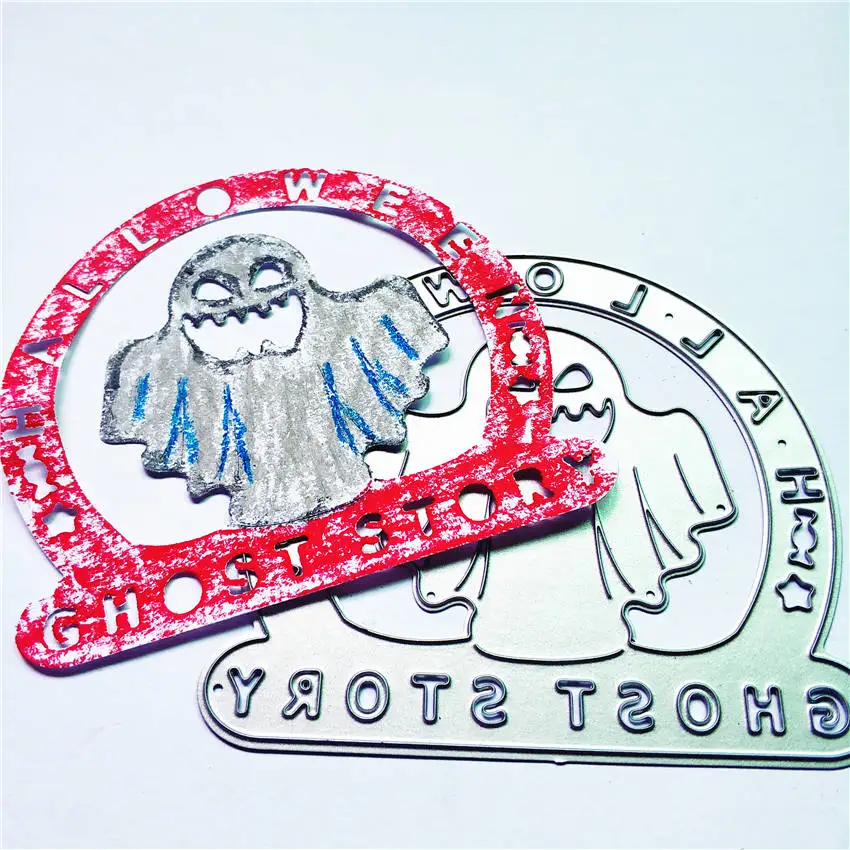 

Оптовая продажа штампов для высечки белая ткань призрак металлическая рукоделие штамп для скрапбукинга/Сделай сам пресс-форма для тиснени...