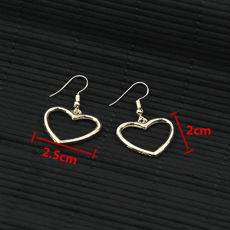 Серьги в Европе и новая подвеска сердце персик серьги изделие короткий параграф