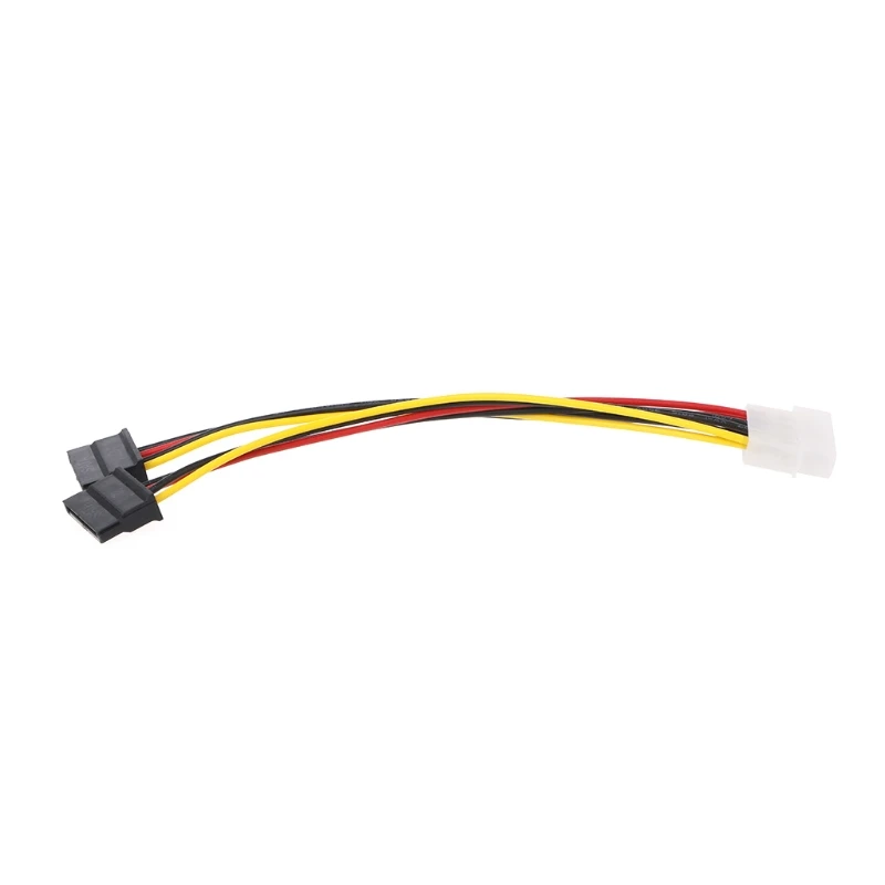 Кабель питания Molex с 4 контактным штекером на 2X Serial ATA 15 контактный Женский Y