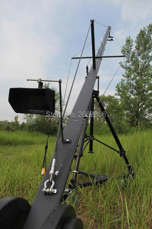 Управление DV Профессиональный Камера крана 10 м площадь для видео съемок с 3 axis