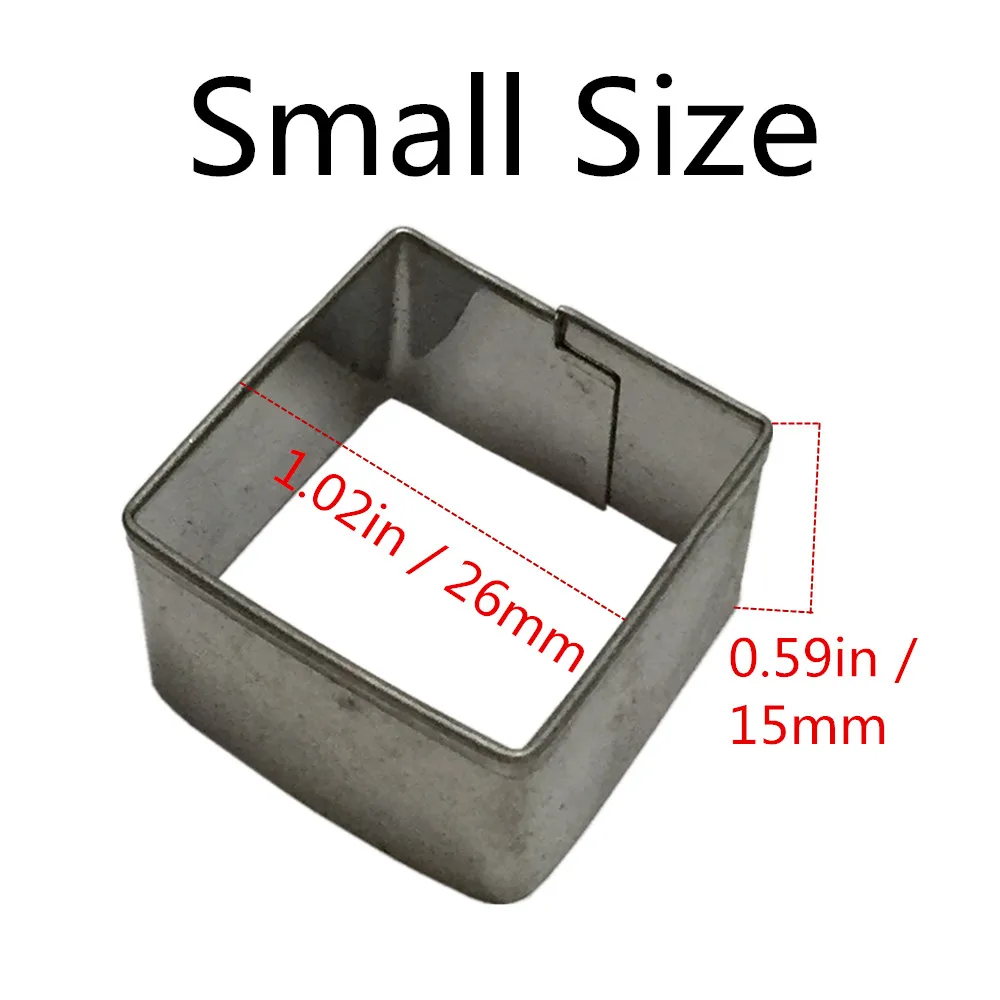 Форма для выпечки квадратной формы 3 шт./компл. | Дом и сад