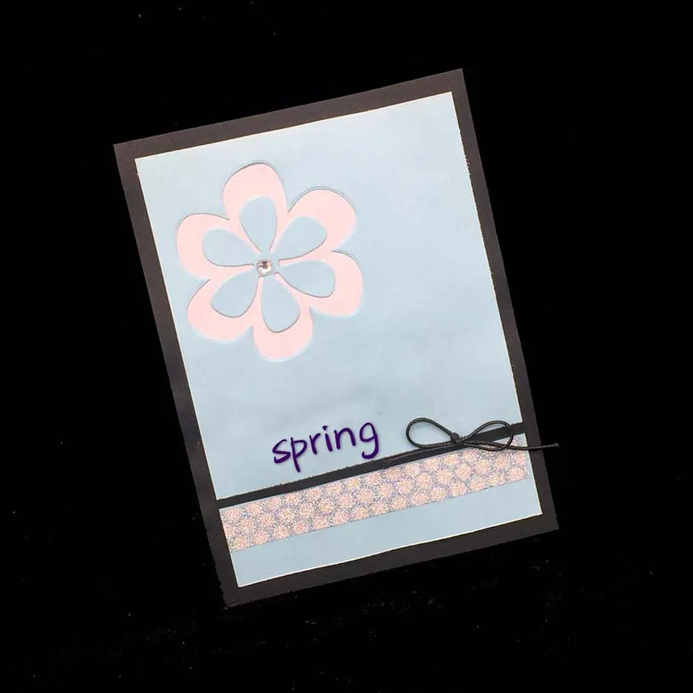 Шесть лепестков рамка цветы Металлическая вырубка штамп шаблон для самостоятельного скрапбукинга фотоальбома тиснение декоративное ремесло вырубка 2019 года.