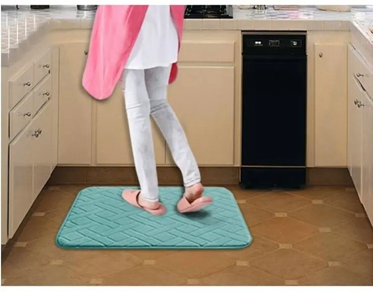 Коврик из пены с эффектом памяти NiceRug популярные модные водоотталкивающие