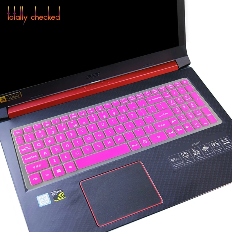 rose Защитный чехол-клавиатура для 15," acer NITRO 5 AN515-52 AN515 AN5 VX 15 VX5-591G V 17 Gaming VN7-793G 17,3 - Цвет: rose