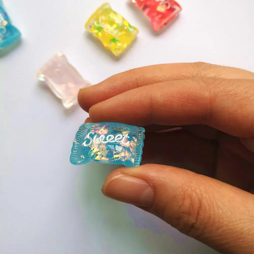 10 шт. подвески для слайма конфеты сладкий сахар полимерный слайм коробка игрушка