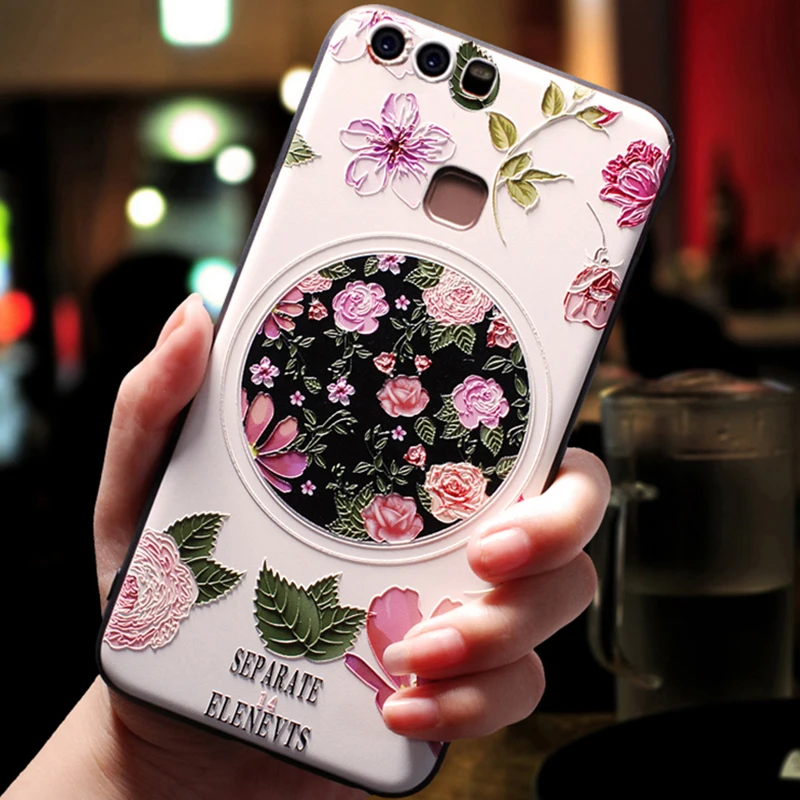 YueTuo 3d противоударный coque чехол для Huawei p9 P 9/p9 Lite p9lite 2016 Оригинальные Роскошные