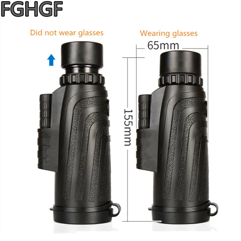 12X Zoom Lens 500 Meters Long Distance Focusing Telescope Handheld Monocular Observing Birds Survival Tool | Инструменты