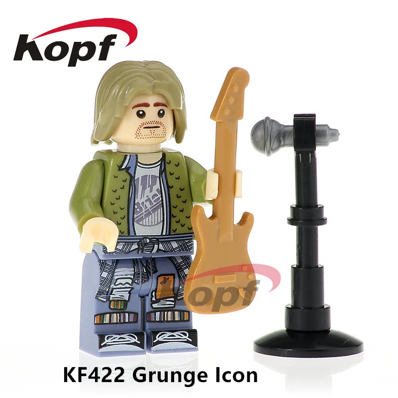 KF422 20Pcs No Box 20 шт. DA052 Супер Герои Зигги Звездная Пыль Давид Боуи фиксатор Thuderbolts люк клетка Кирпичи Строительные блоки модель, подарок для детей игрушки - Цвет: KF422 20Pcs No Box