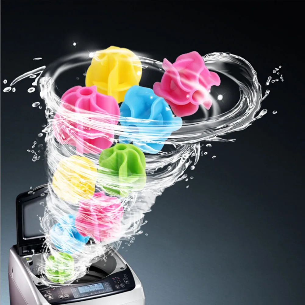 Анти обмотка Прачечная мяч Eddy ток Чистка стирка машина бюстгальтер Уход за