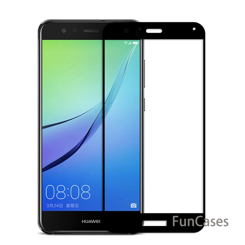 3D полное покрытие из закаленного стекла для huawei nova Lite/nova 2 Plus Защитная пленка