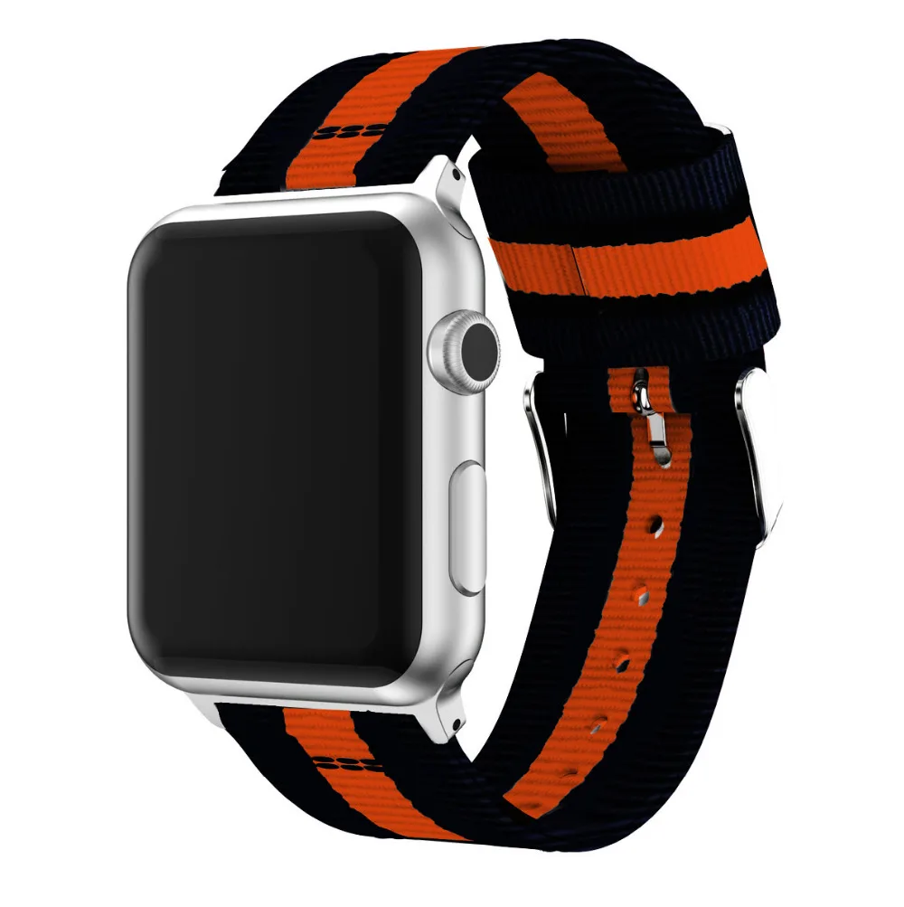 40mm 44mm series 4 42mm 38mm band for apple watch 3 2 1 bracelet wrist belt woven nylon strap iwatch accessoriesseries 5 | Наручные часы
