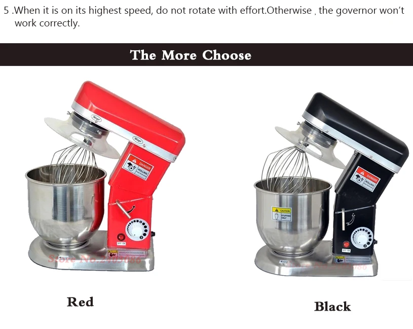 5 литровый коммерческий Электрический кухонный миксер для теста и хлеба 220 V/110 V