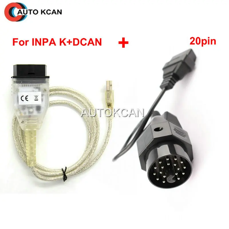 OBD2 для OBD1 адаптер 20 контактный разъем к dcan 20pin e46 e39 e90 e60 f30 e36 X6 X5 Z3 16 pin Автомобильный