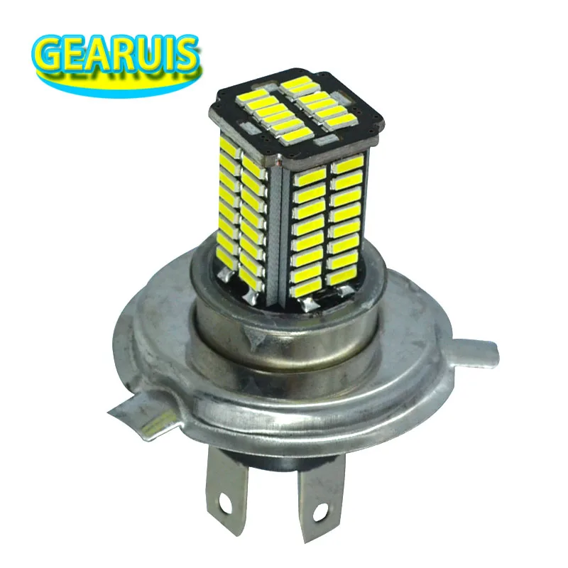 2 шт. Автомобильные противотуманные фары высокой яркости H4 76 SMD 4014 280 мА дневные