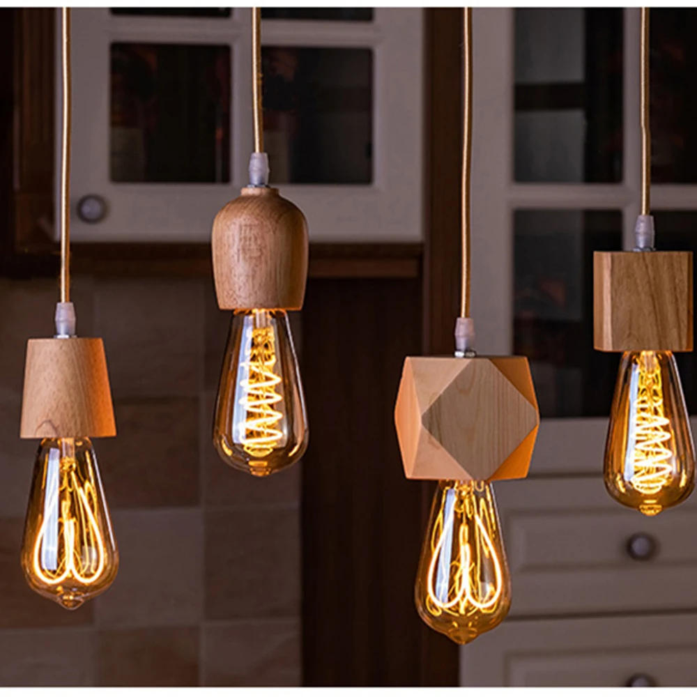 Винтажная лампа Эдисона E27 40 Вт Ретро накаливания светильник ственский