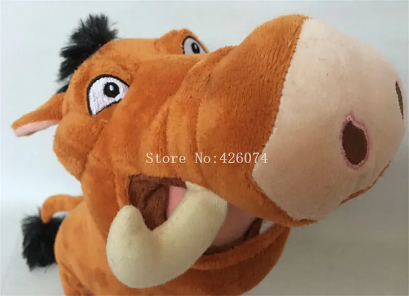 Король Лев охранник Pumbaa свинья плюшевые дети мягкие животные игрушки для детей рождественские подарки 27 см