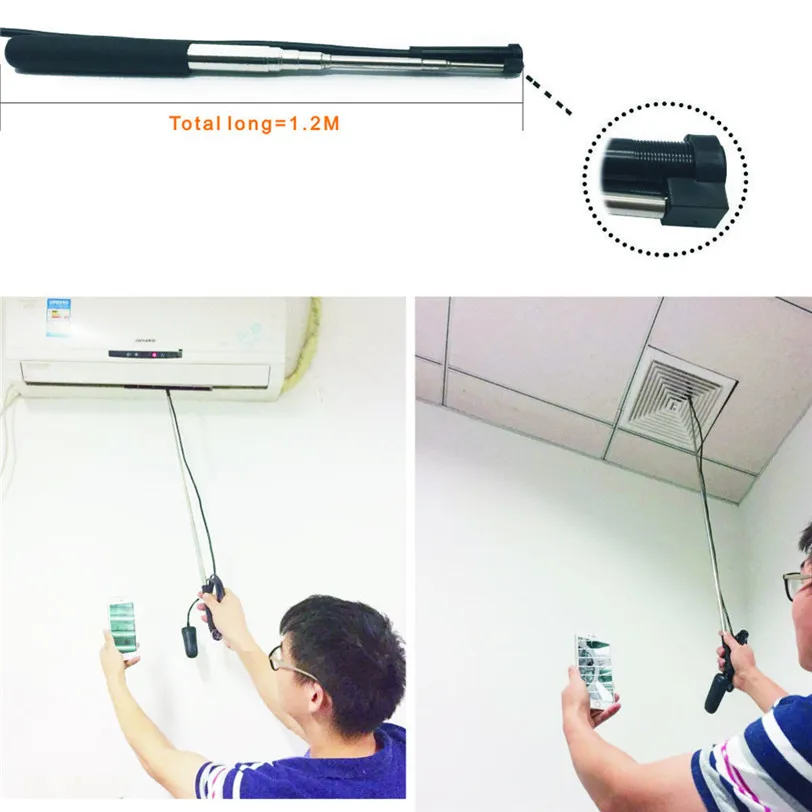 Водонепроницаемый USB эндоскоп камера HD 1080P IP67 для iPhone X беспроводной Wifi бороскоп видео осмотр для samsung note 8 0J