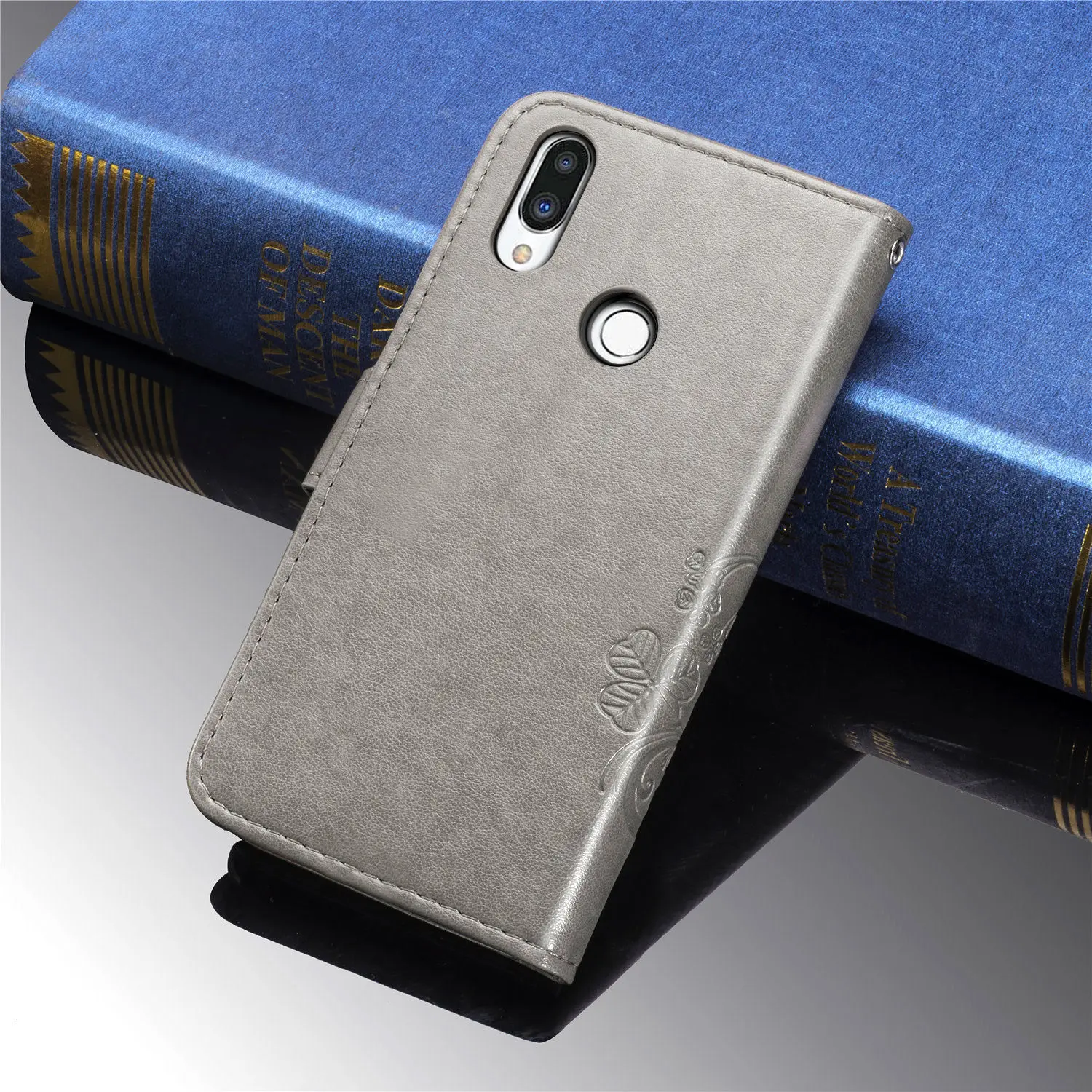 Чехол-книжка для Meizu Note 9 кожаный с отделением-бумажником | Мобильные телефоны и