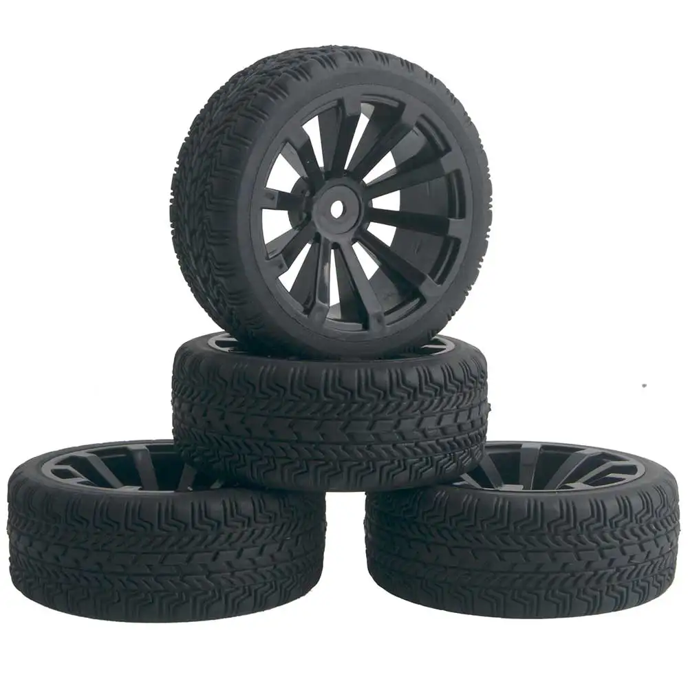 Гоночные колеса с шестигранной головкой 1/10 RC Onroad fouring + шины (4) 12 мм|hex 12mm|12mm hexwheel hex