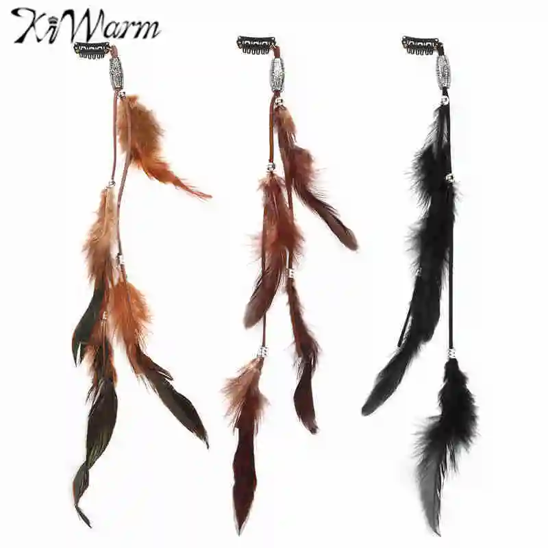 Kiwarm 3 шт./компл. заколки для волос в стиле индийского фестиваля ретро Женский