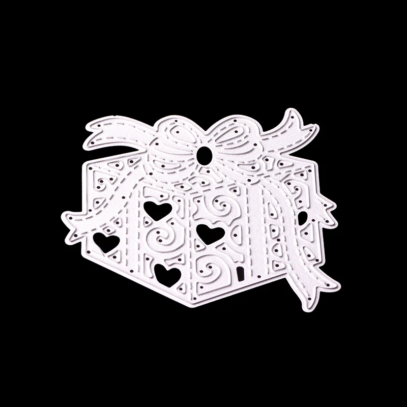 ABOOM New Gift Box Package Metal Carbon Steel Die Cut Embossing Folder Cutting Dies Scrapbooking Album Photo Paper Template | Дом и сад