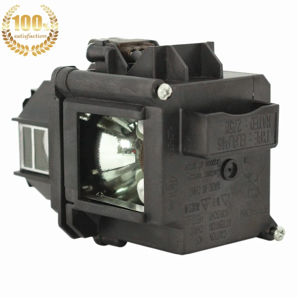 WoProlight ELPLP46/V13H010L46 Замена лампы с корпусом для Epson EB-G5200 EB-G5350 EB-G5200WL проекторы |