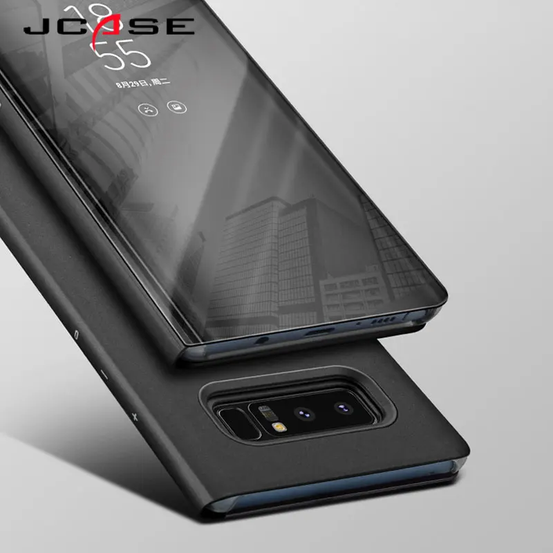 JCASE для Samsung Galaxy J3 J5 J7 2017 роскошный зеркальный чехол с гальваническим покрытием