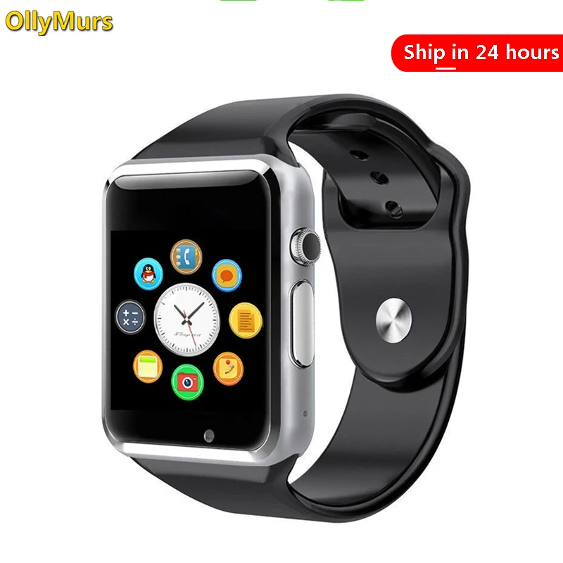 2019 A1 наручные часы Bluetooth Смарт спортивные Шагомер с сим-камерой Smartwatch для Android HUAWEI